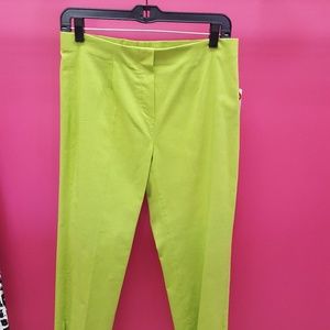 Lime crop pants by Lior